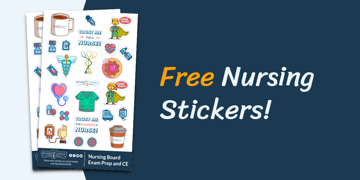 BoardVitals: Get Your FREE Nursing Stickers!